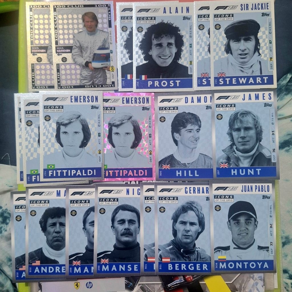 Jual F1 Topps Turbo Attax 2025 Icons of the grid 100club Mika Hakkinen ...