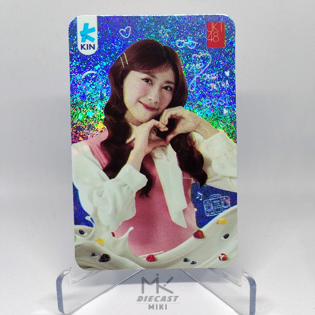 Jual PHOTOCARD JESSI POSE HOLOGRAM GLITTER JKT48 X KIN YOGURT ...