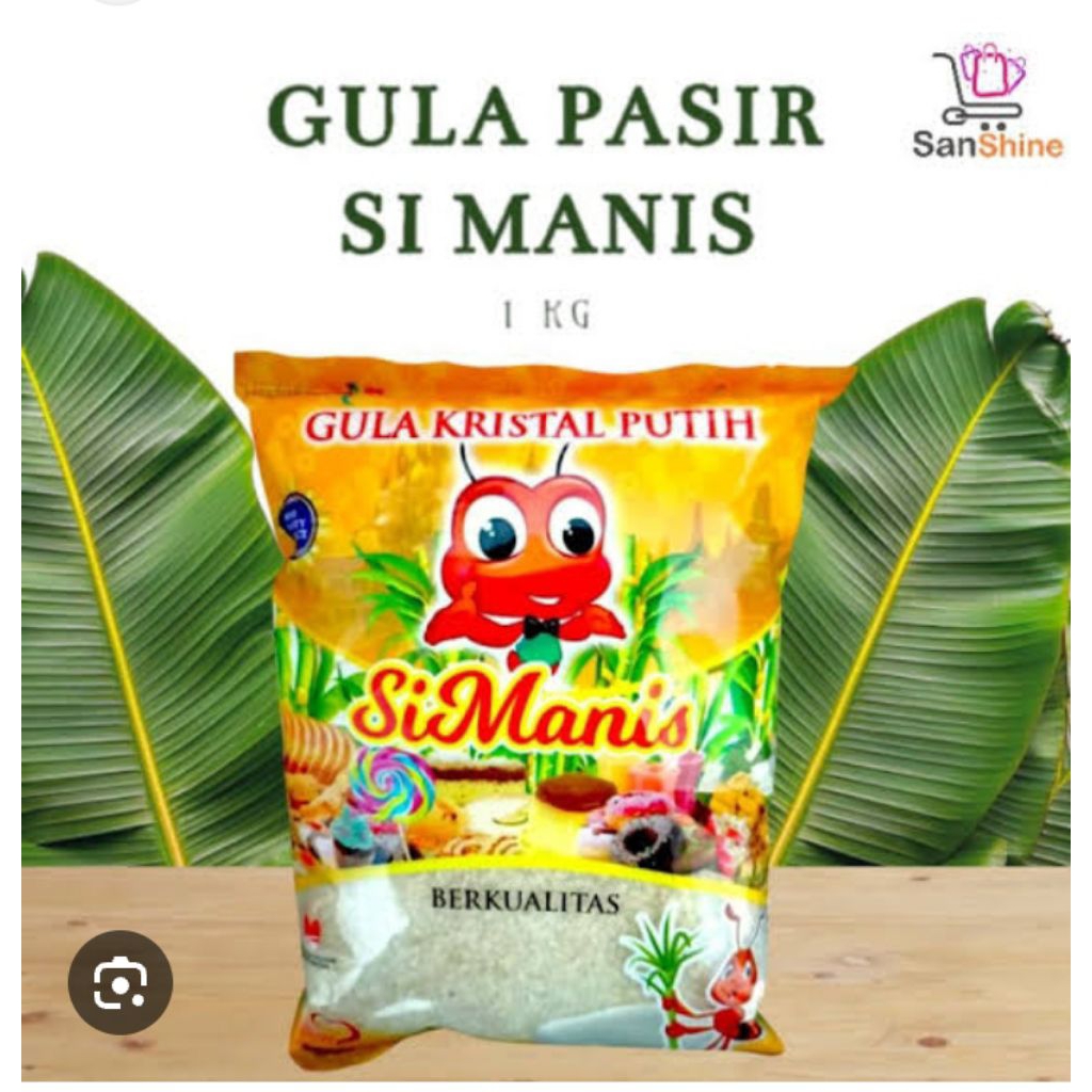 Jual GULA PASIR SI MANIS 1 KG | Shopee Indonesia