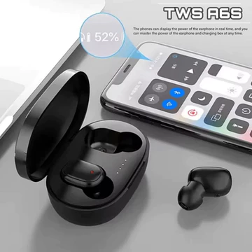 Aa168 Earbuds Tws Bluetooth 5.0 Earphone A6S Handsfree Aird0Ts Suara Jernih Dan Ngebass