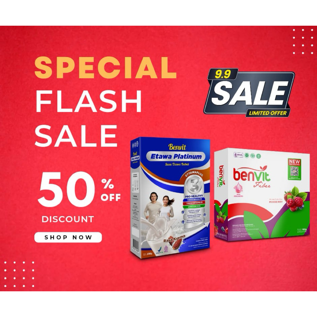 Produk Benvit Etawa Platinum Store | Shopee Indonesia