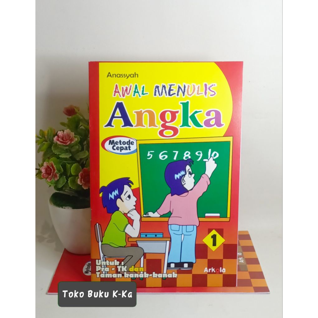 Jual BUKU AWAL MENULIS ANGKA ARKOLA | Shopee Indonesia