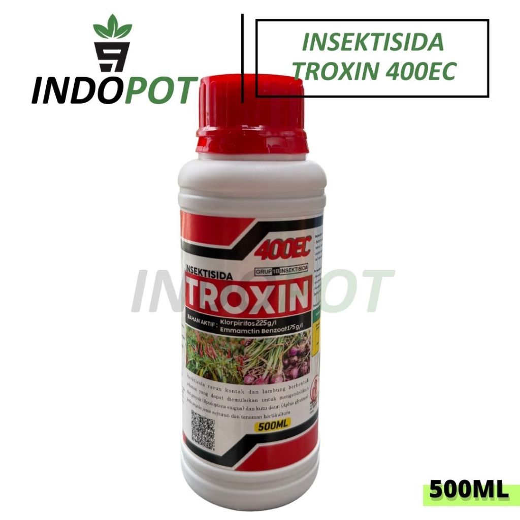 Jual TROXIN 400EC Insektisida 2 Bahan Aktif Atasi Hama Kutu Daun Dan ...