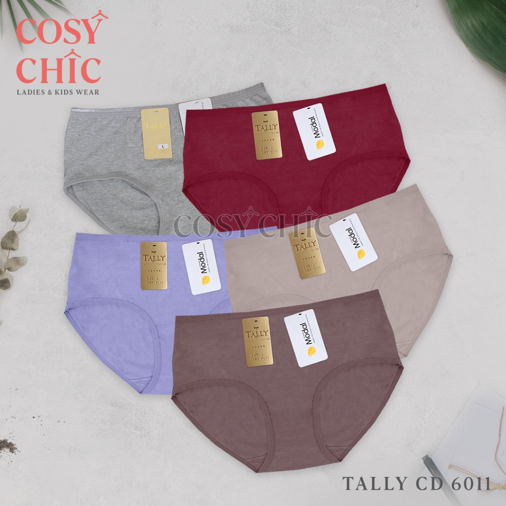 Jual [COSY CHIC] Tally CD Celana Dalam Wanita 6011 | Premium Katun ...