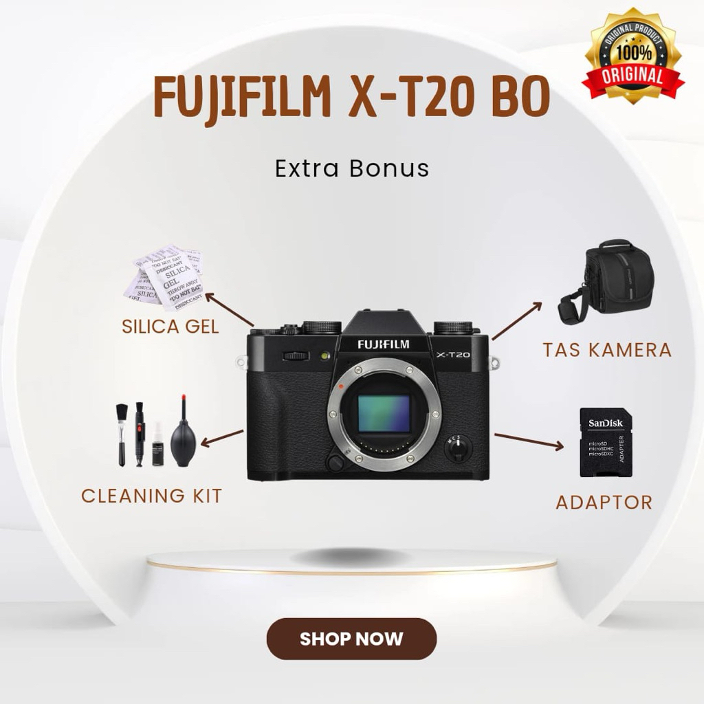Jual FUJIFILM XT20 BODY ONLY SIAP PAKAI | Shopee Indonesia