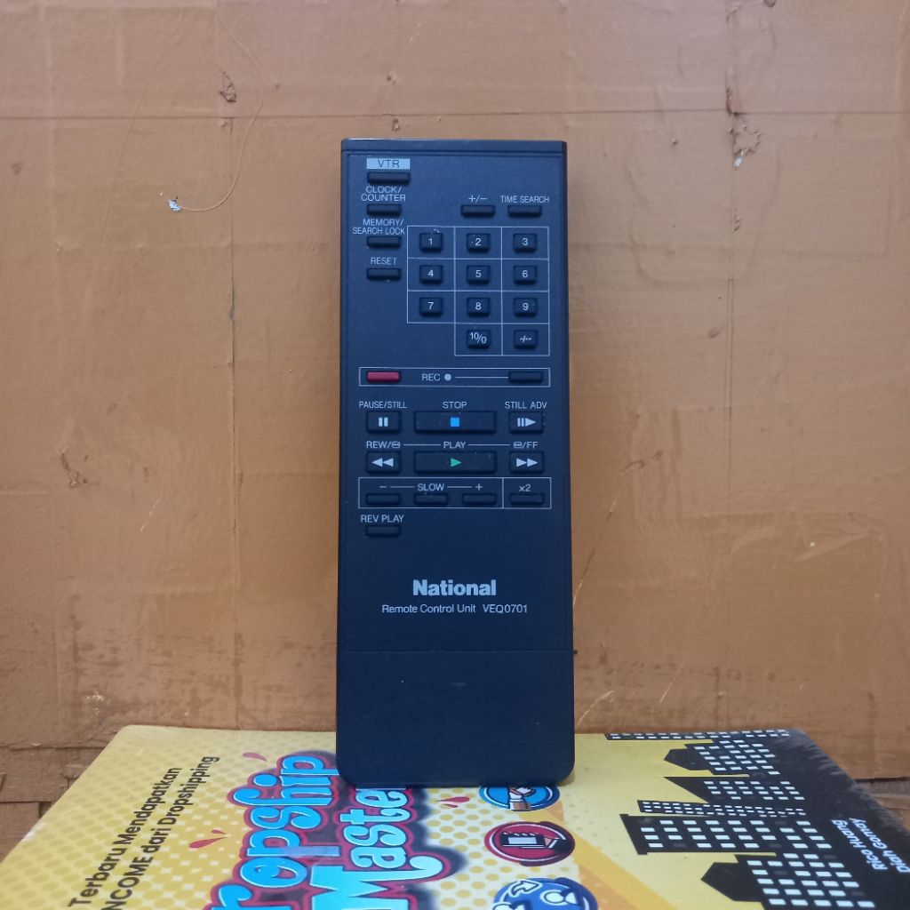 Jual REMOTE CONTROL UNIT NATIONAL SERI VEQ0701 ORIGINAL | Shopee Indonesia