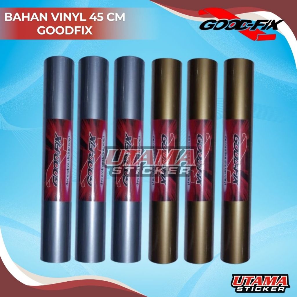 Jual Sticker Vinyl Goodfix Gold / Silver [Roll] | Shopee Indonesia