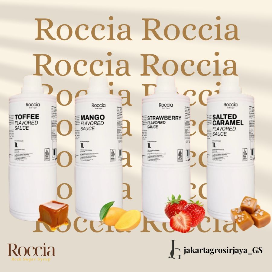 Jual Roccia Flavored Sauce 1L / Sauce Toffee / Sauce Salted Caramel ...