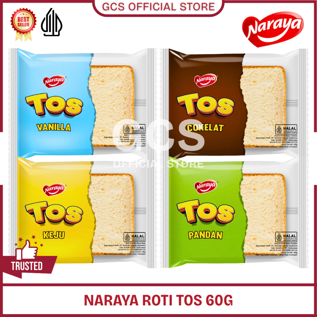 Jual NARAYA IKAWA TOAST Roti Panggang Sandwich Butter Roti Viral Rasa ...