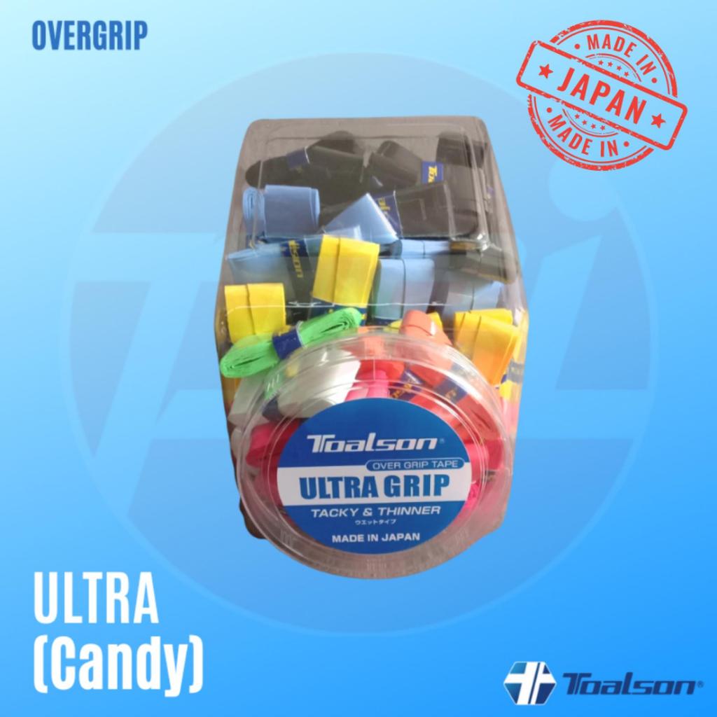 Jual TOALSON GRIP RACKET TENNIS / BADMINTON | ULTRA CANDY | PEGANGAN ...