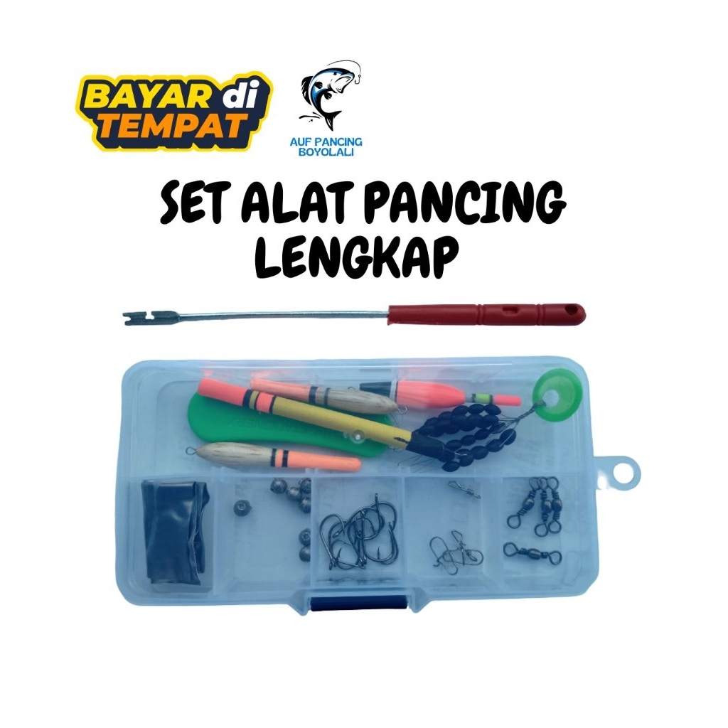 ALAT PANCING SET TERLENGKAP COCOK UNTUK PEMULA