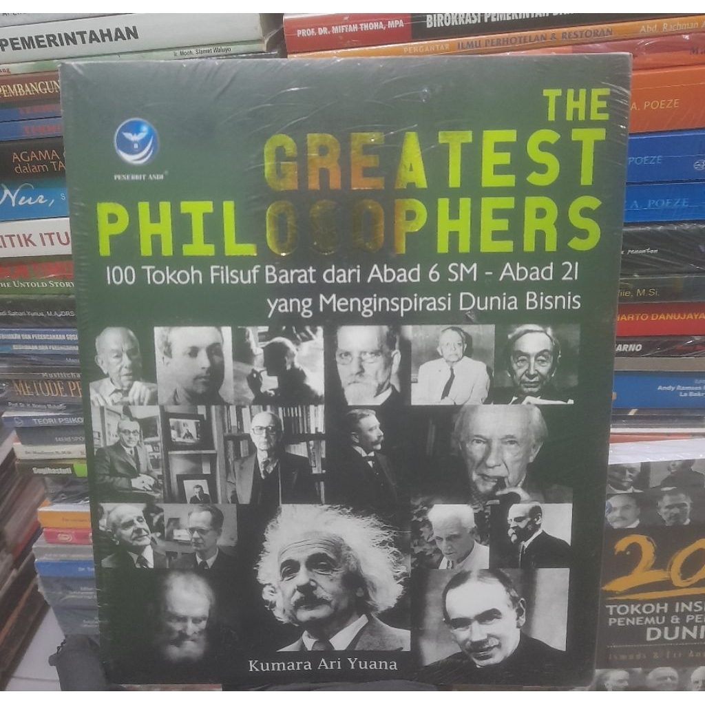 Jual Buku Original The Greatest Philosophers: 100 Tokoh Filsuf Barat ...