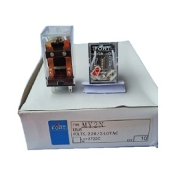 Jual Fort Protection Relay MY2N 220VAC,24DC,12VDC Per-Pcs | Shopee ...