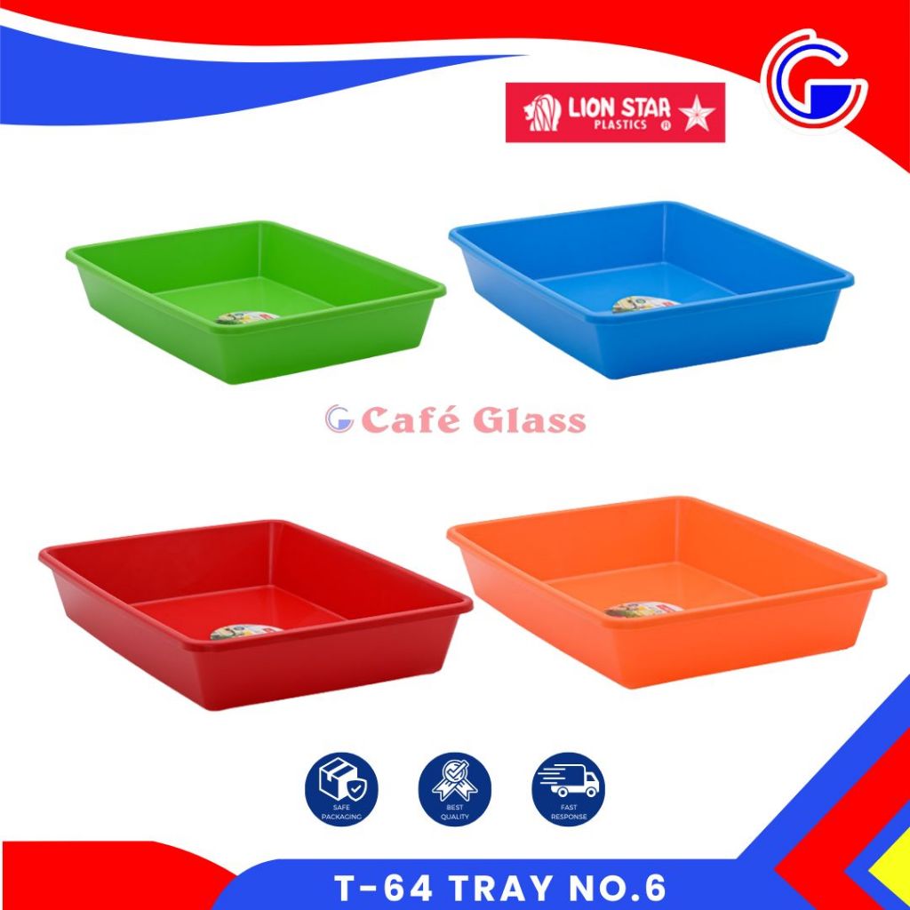 Nampan Plastik Lion Star - Tray T-64 - Nampan Jenang I Nampan Hantaran
