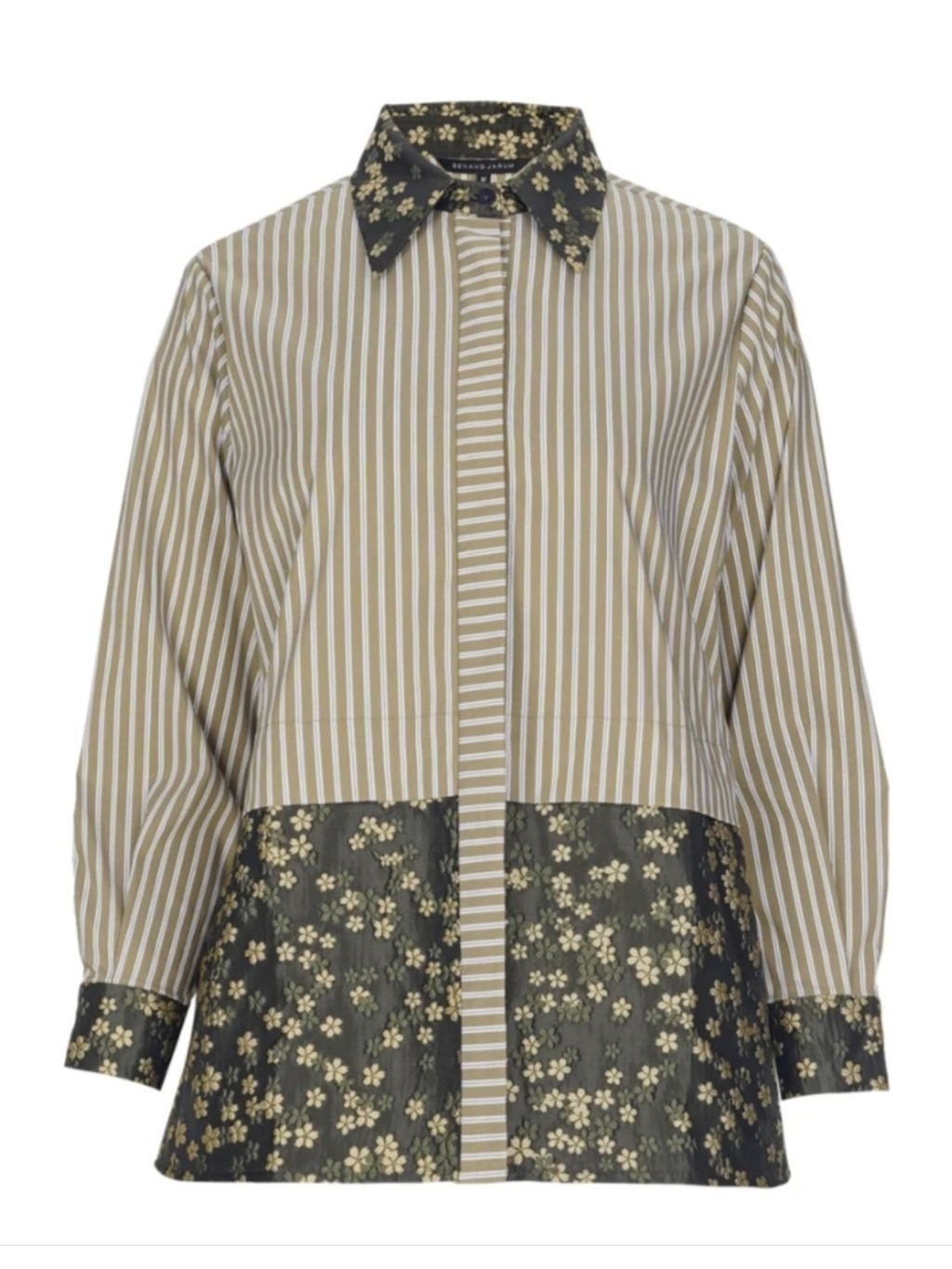Ghenatta Jacquard Shirt - Brown