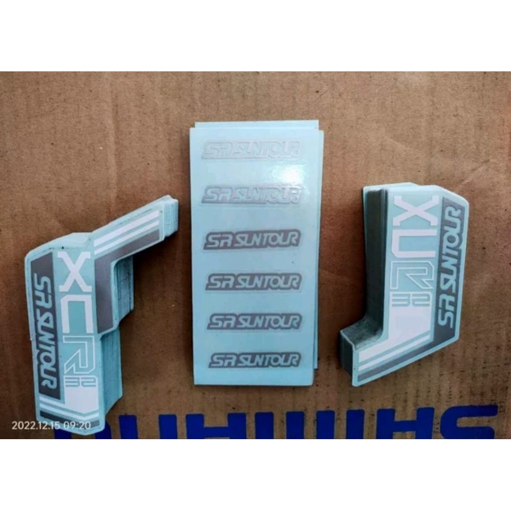 Jual Termurah Sticker Decal SR Suntour XCR 32 Original ORI Sepeda MTB ...
