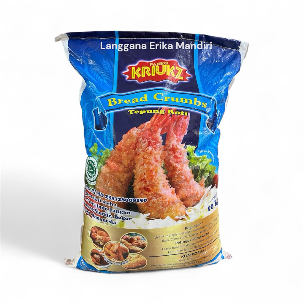 Jual Tepung roti / Bread Crumbs Kriukz 10kg (Instant Only!) | Shopee ...