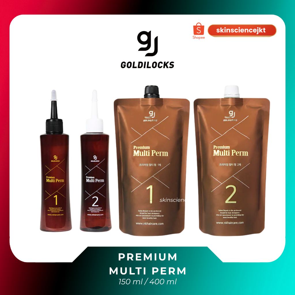 Jual Goldilocks Premium Multi Perm 150ml / 400ml Haircare | Shopee ...