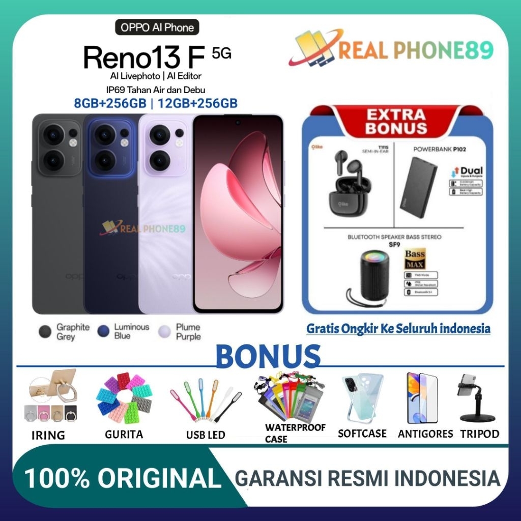 Jual Oppo Reno 13F Terlengkap & Harga Terbaru Juli 2026 | Shopee Indonesia