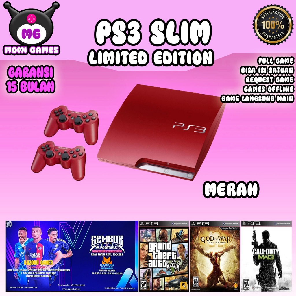 Ps3 Super Slim Seri Ps3 Slim Accessories Jual PS3 SUPERSLIM ASLI