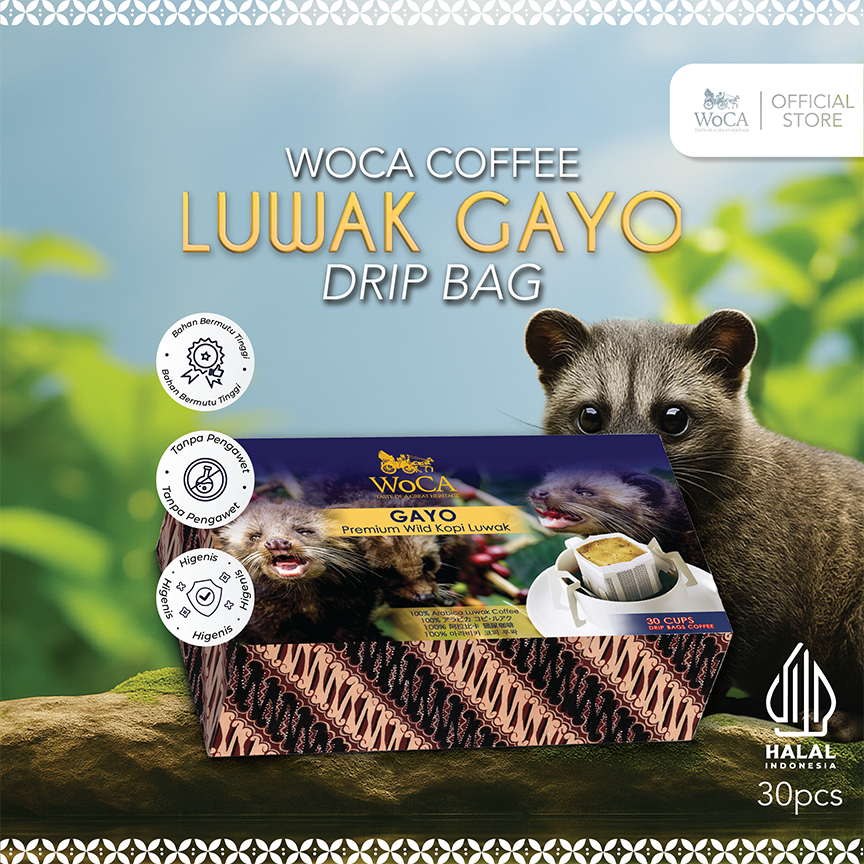 Jual WoCA Kopi Luwak Gayo 30 SD | Shopee Indonesia