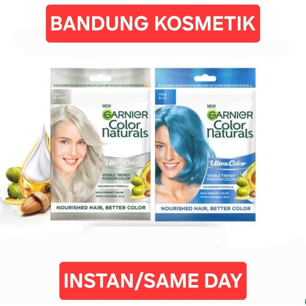 Jual Garnier Color Naturals -Pewarna/Cat Rambut -TRUE BLUE+ASH BLINDE ...