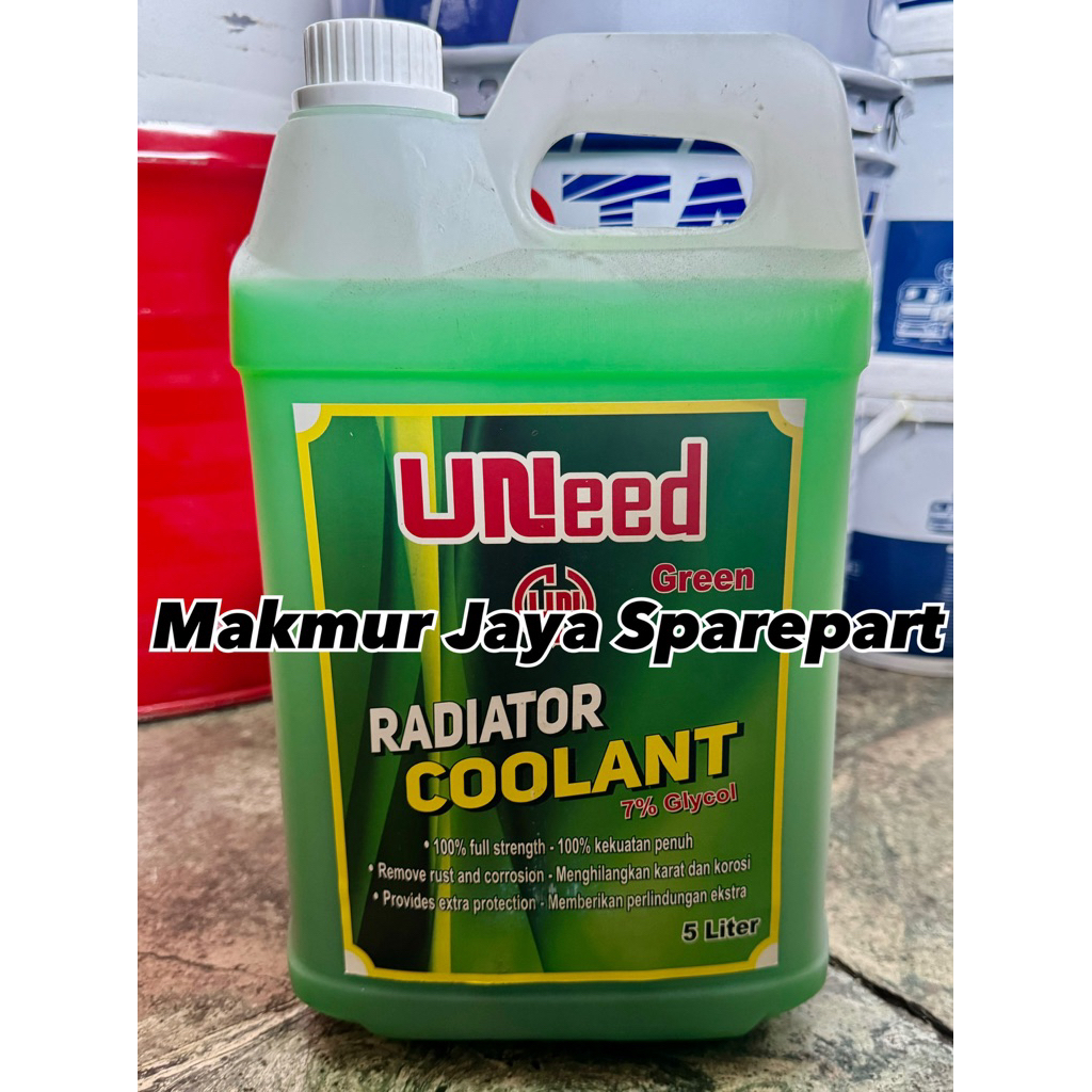 Jual AIR RADIATOR UNEED ANTI KARAT DAN KOROSI 5 LITER RADIATOR COOLANT ...
