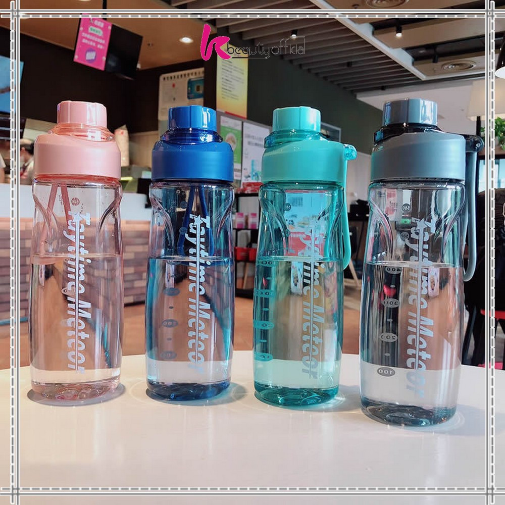 Jual KB-C910 Botol Minum Flip Plastik BPA FREE 600ML dengan Gantungan ...