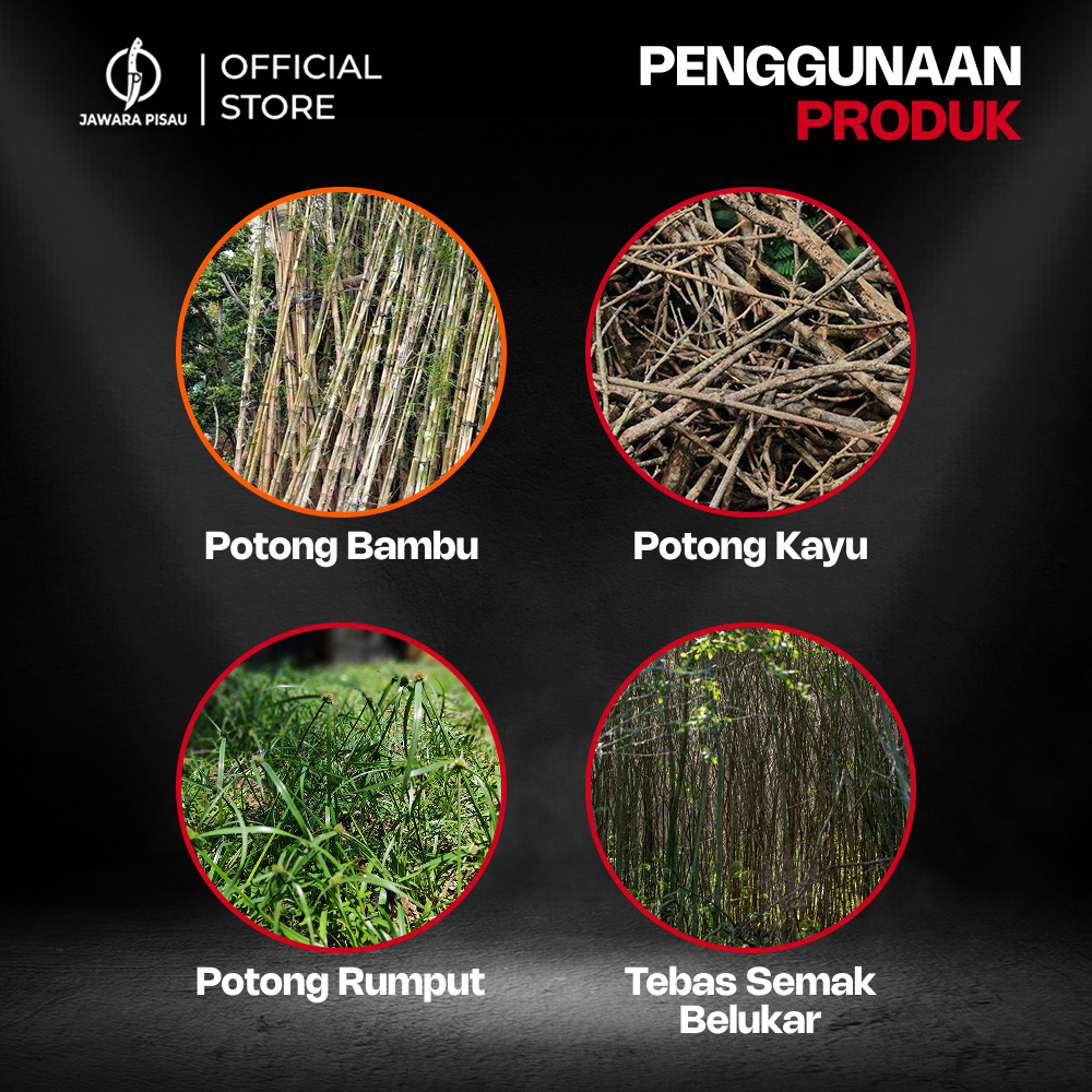 Jual Perkakas Golk Brazil Tramontina Machete Kebun Berkebun Panjang 50 ...