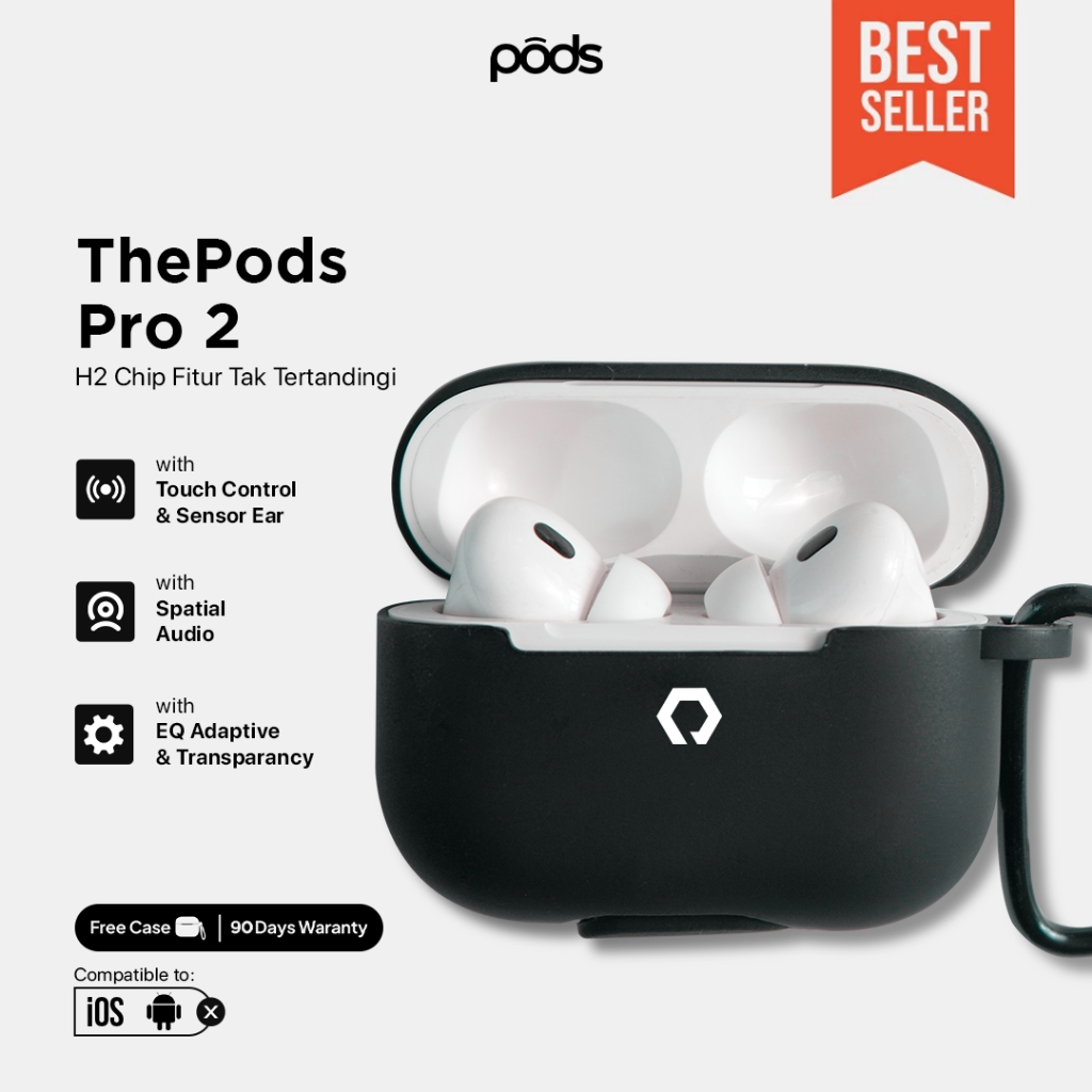Thepods Prime Pro Gen 2 TWS Bluetooth Deep Bass Earbuds…