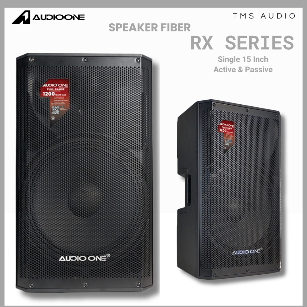 Jual Speaker Aktif Pasif Bluetooth Super Bass AUDIOONE 15 Inch Tipe RX ...