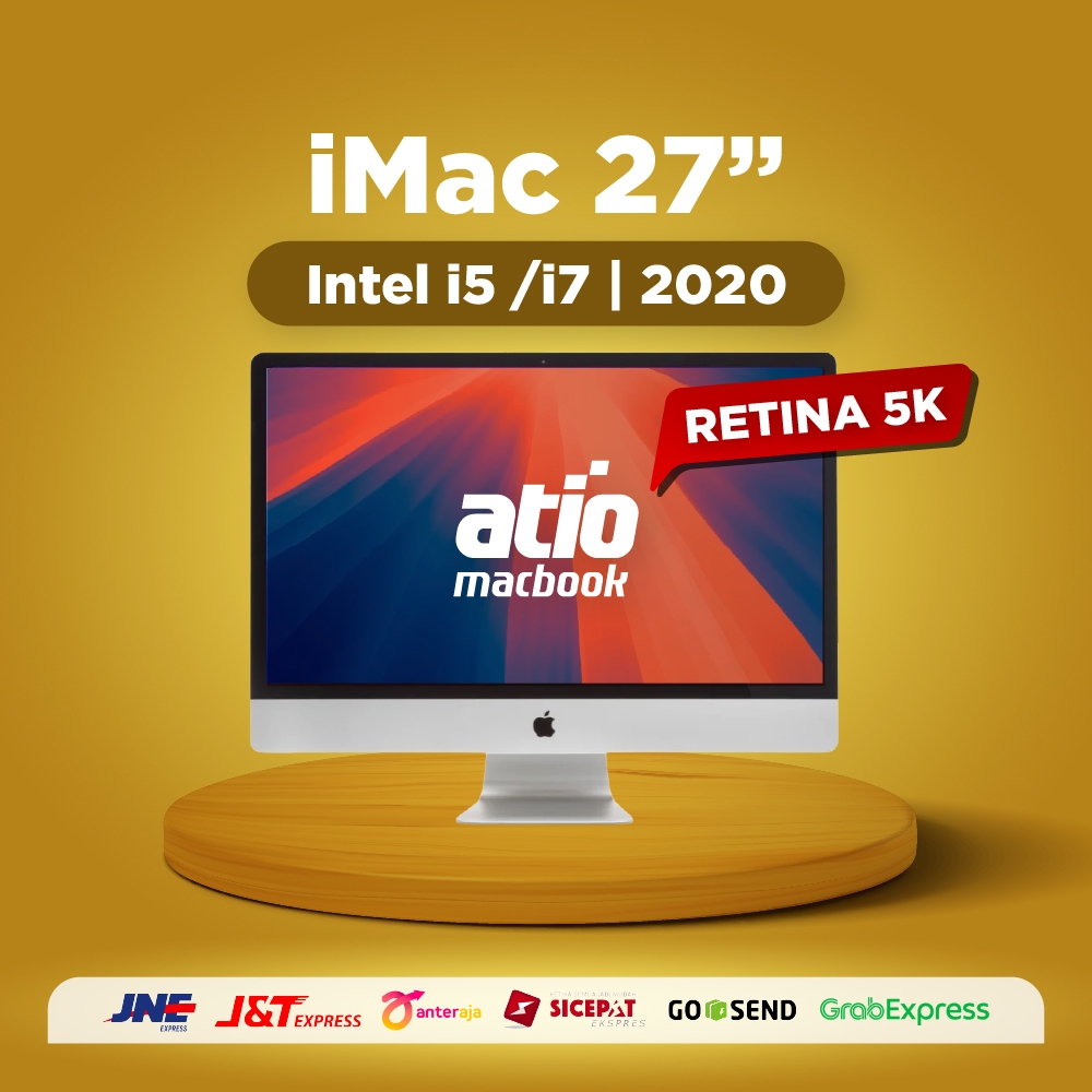 Jual APPLE IMAC ( RETINA 5K , 27-inch,2020) RAM 40GB / 16GB SSD