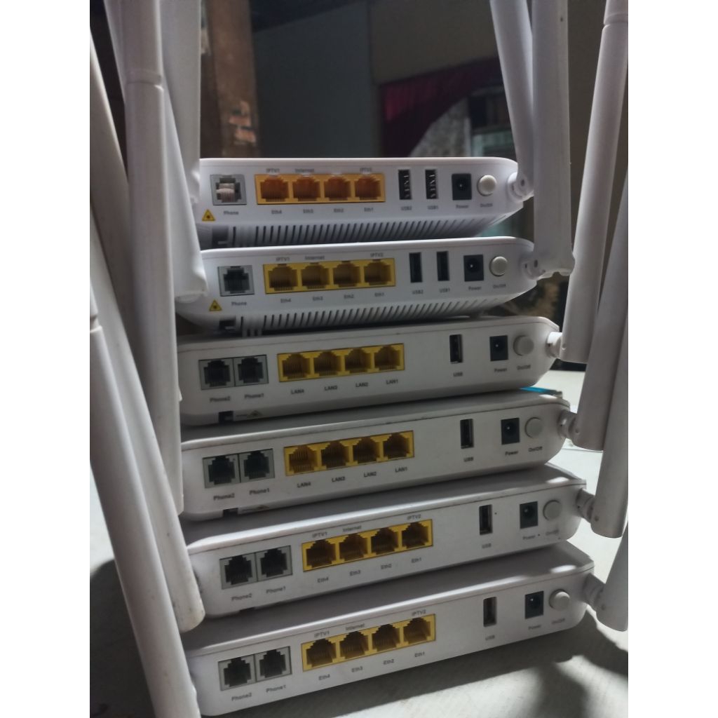 Jual Modem ONT Wifi Fiberhome FH polos 5F D2 Dualband Unit Adaptor ...