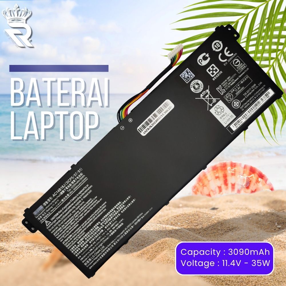 Jual Baterai for Laptop Acer Aspire E3 E3-111 E3-371 V3-111 ES1-511 ...
