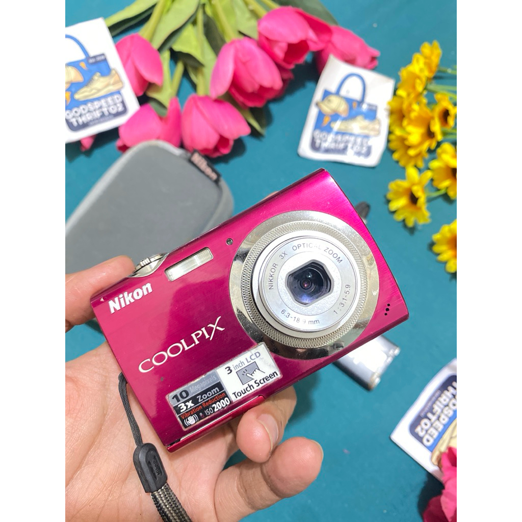 Jual Camera Digital Nikon CoolPix S230 Pink series 10.0 MegaPixels