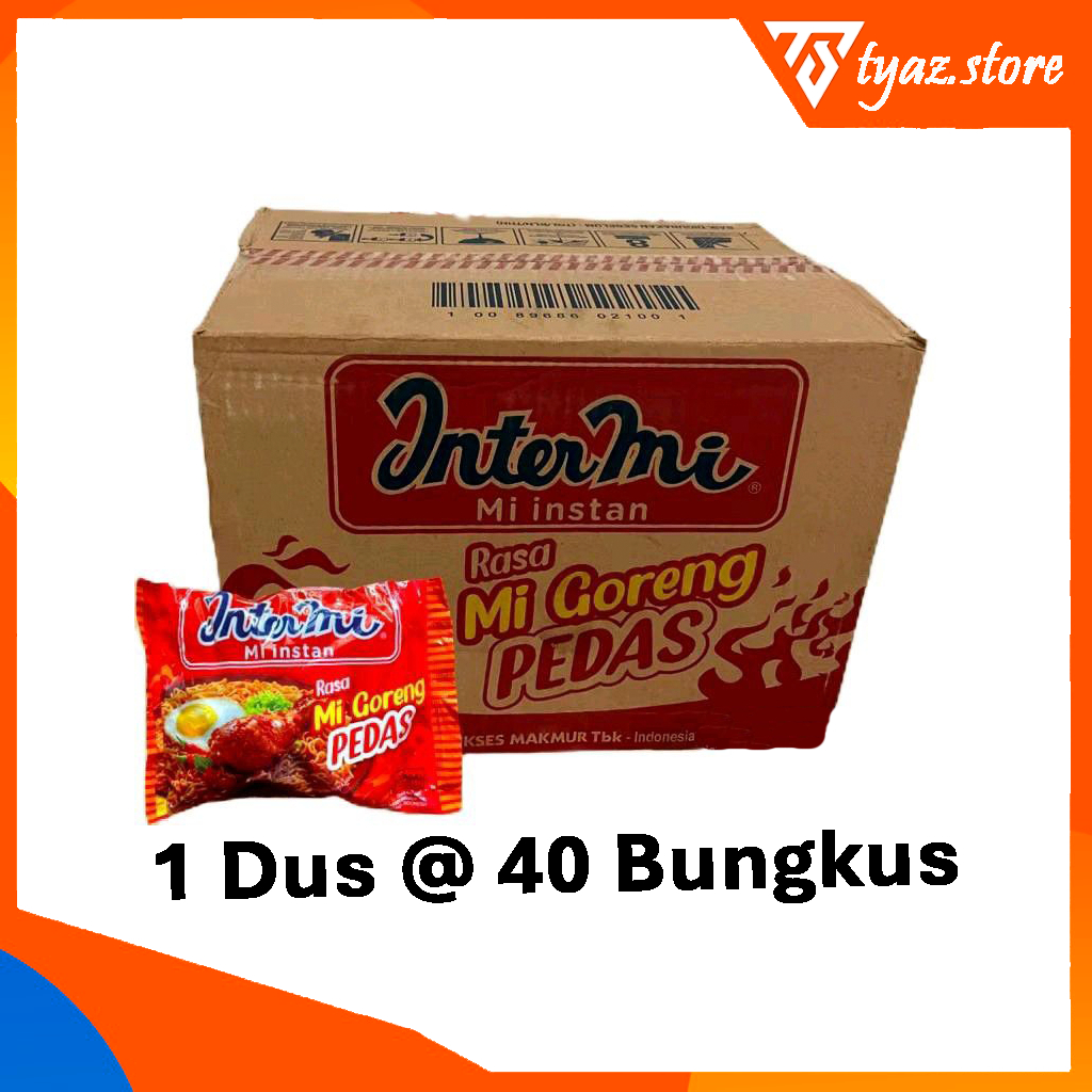 Jual INTERMI GORENG PEDAS 1 DUS 40 BUNGKUS | Shopee Indonesia