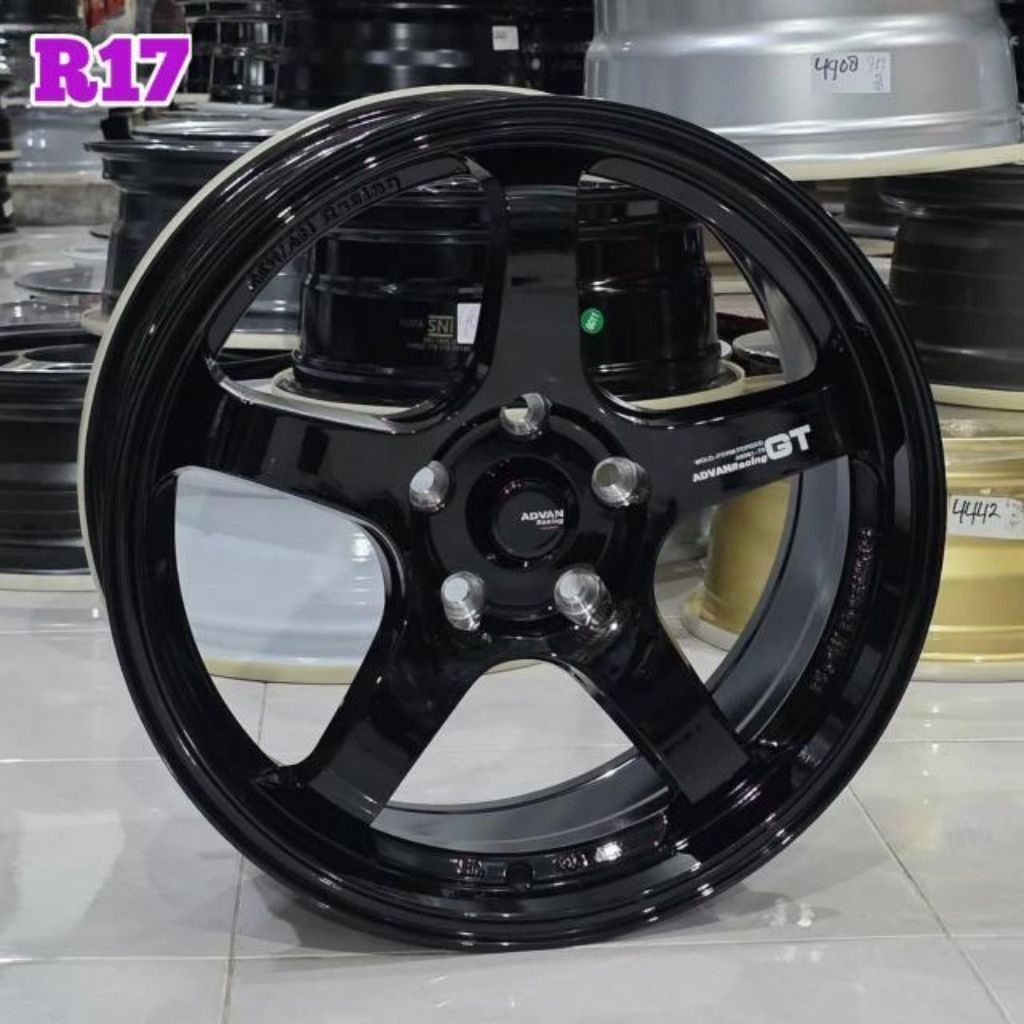 Jual velg mobil racing ring 17 ADVAN GT FLOW FORMING R17 Innova reborn ...