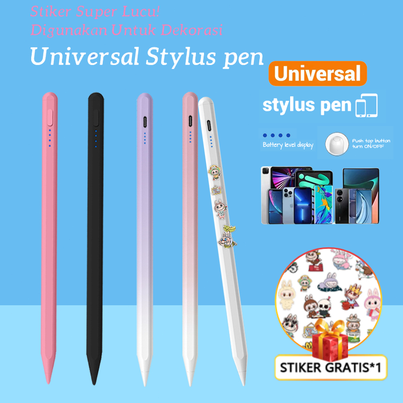 Stylus Pen for iPad Andorid Tablet Samsung Huawei /Xiaomi Touch Screen  Anti-Mistouch Active Pencil