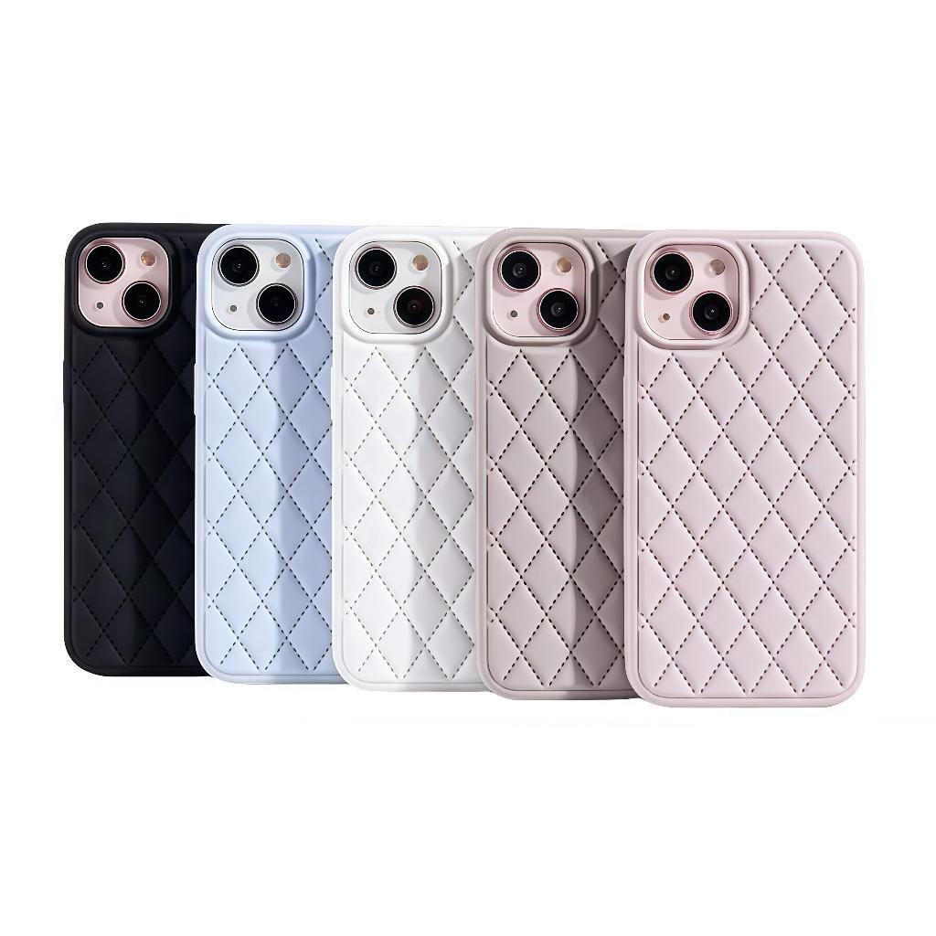 Jual New! Diamond Bludru Rhombic Silicone Case - Silicon /Casing Hp ...