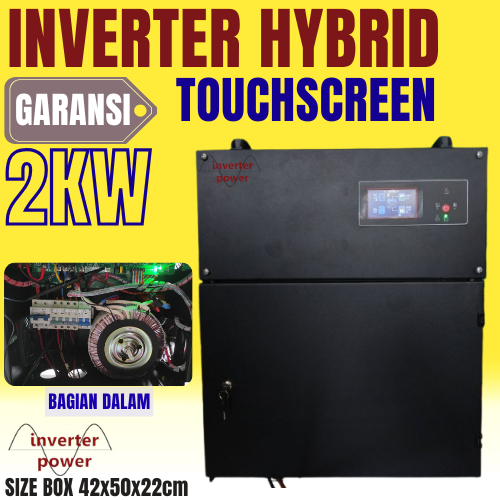 Jual Offgrid Inverter 2Kw Metode Low Frequency Inverter UPS Box Panel ...