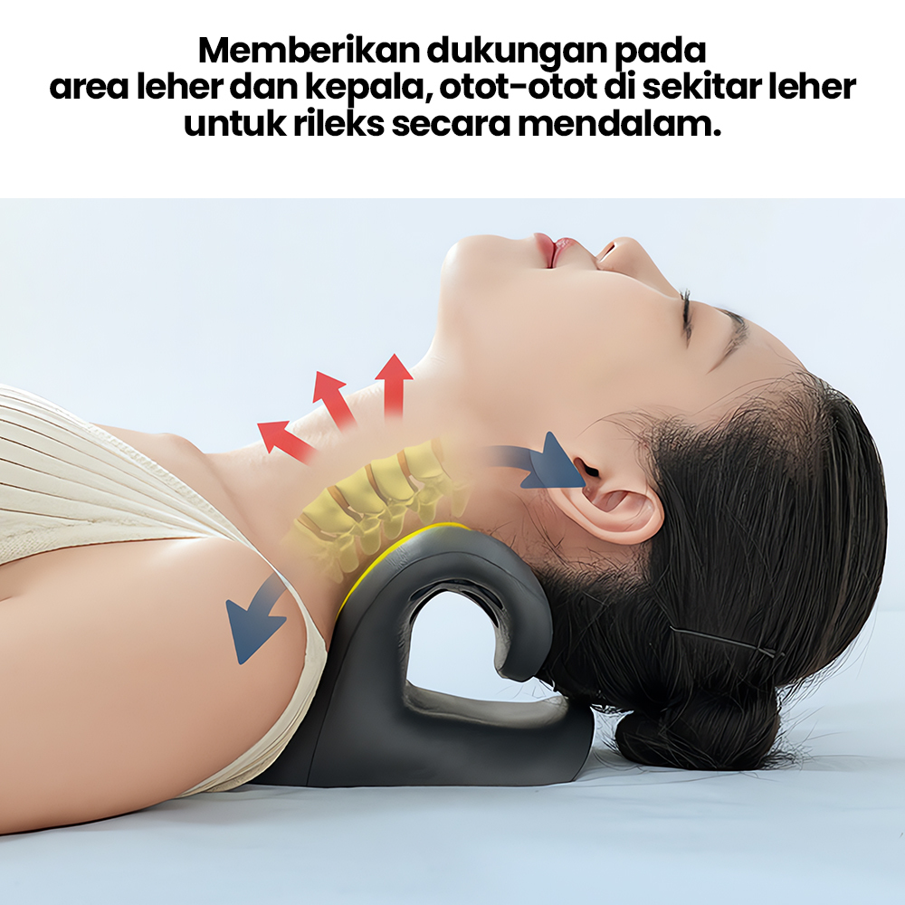 Jual Bantal Terapi Leher Multifungsi Pijat Bahu Redakan Pegal Nyeri ...