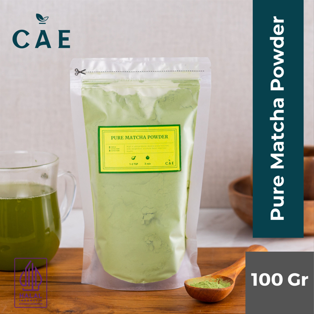 Jual Pure Matcha Japanese Green Tea Powder Teh Hijau Jepang 100gr ...