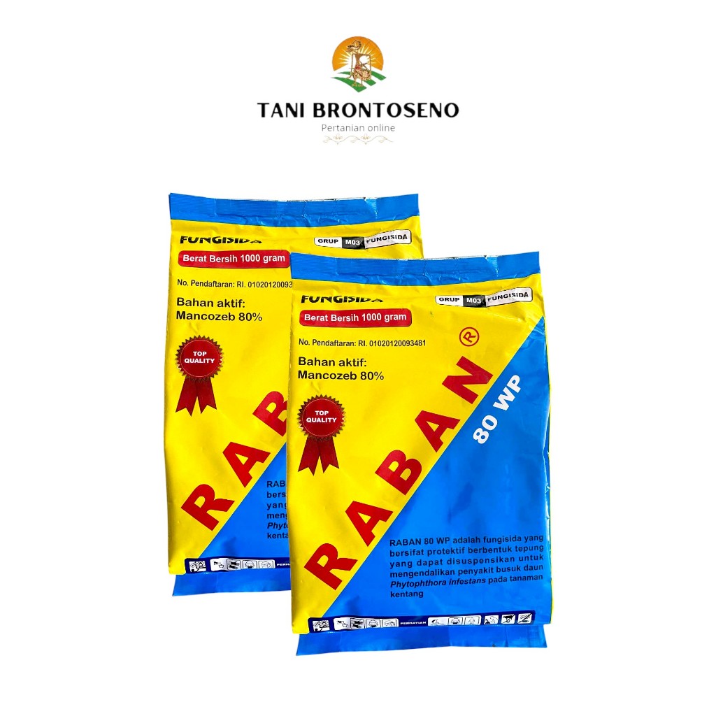Jual FUNGISIDA RABAN 80WP kemasan 1Kg | Shopee Indonesia