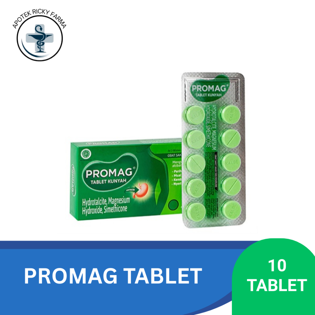 Jual PROMAG TAB - 1 STRIP 10 TABLET | Shopee Indonesia