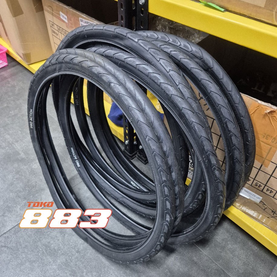 Jual Ban Sepeda Pro Action 22 inch 20x1 3/8 37-451 Hitam 20 x 1 3/8 ...