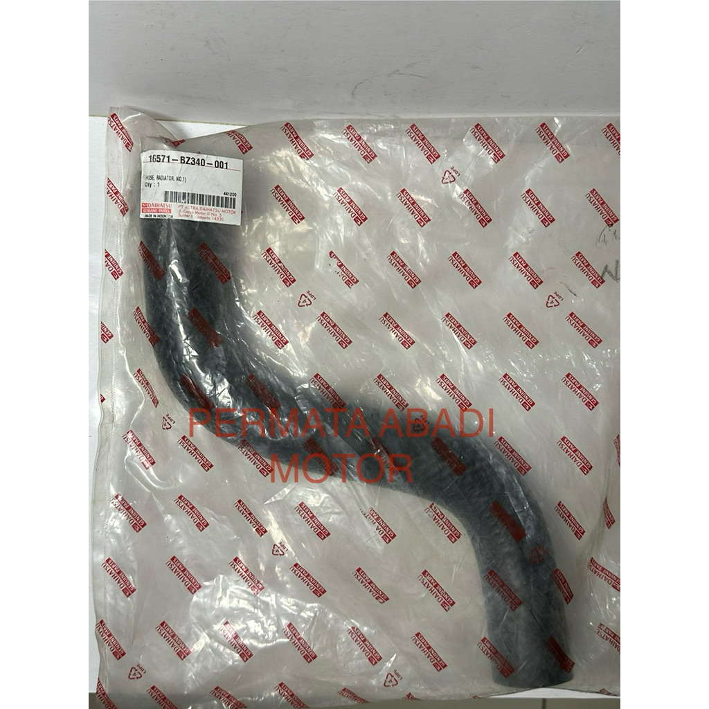 Jual Selang Radiator Atas / Radiator Hose no.1 ( ATAS ) Daihatsu ...