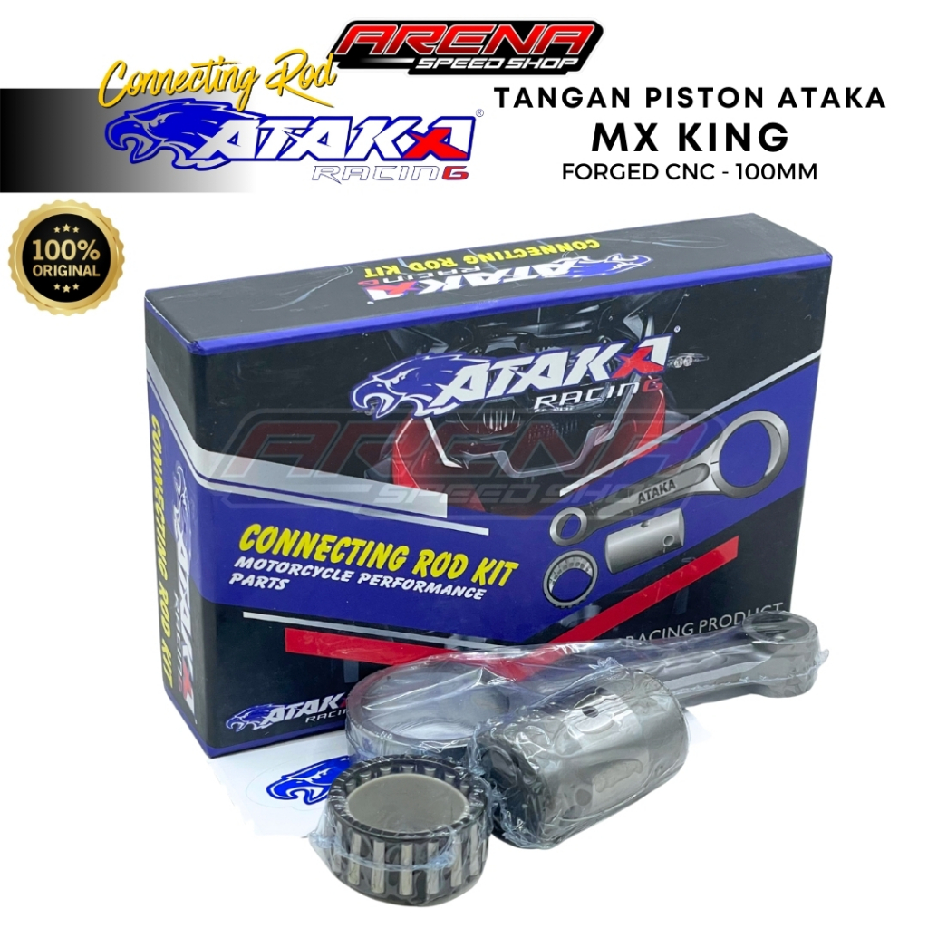 Jual ATAKA Racing Forged Connecting Rod MX King 100mm Tangan Piston ...