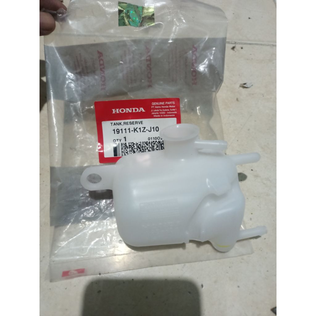 Jual 19111K1ZJ10 tabung air radiator tank reserve pcx160 original ahm ...