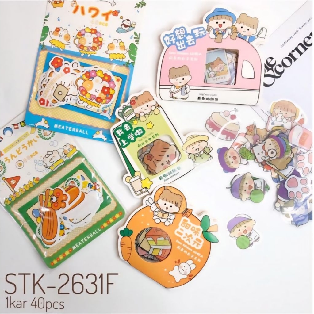 Jual Stiker Mini Lucu Karakter – Imut dan Kualitas Terbaik | Shopee ...