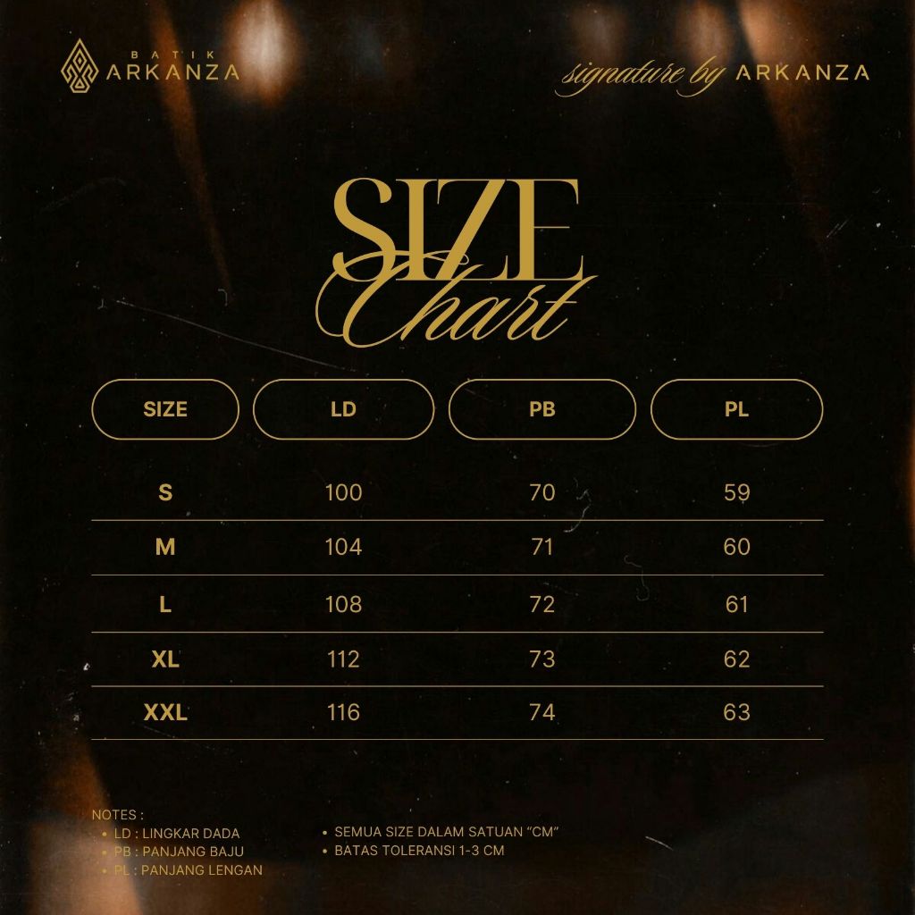 Jual Arkanza Signature Motif Dharmawijaya Hitam Kemeja Batik Pria ...